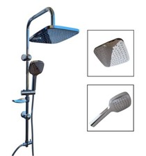 Asta saliscendi cromata