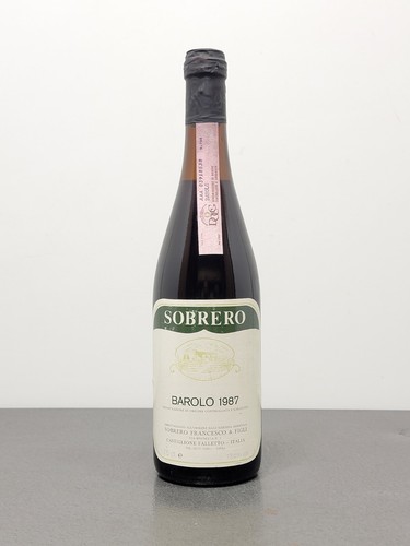 Barolo sobrero 1987 francesco - barolo,