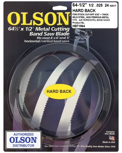 Olson lama per sega nastro - sega, a