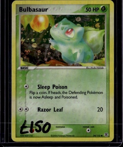 Bulbasaur 054 112 reverse - -, 054/112