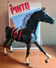 MATTEL - BIG JIM PINTO - 1975 RARE ITALY BOX - COMPLETO DI SELLA E BRIGLIA