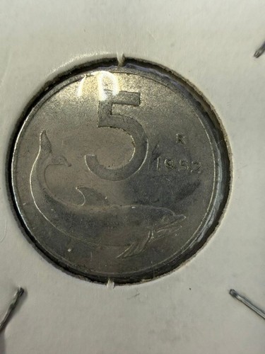 1952 italy lire - italy, 5