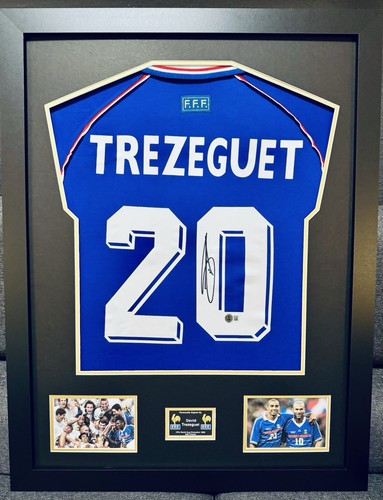 Maglia firmata david trezeguet - maglia,