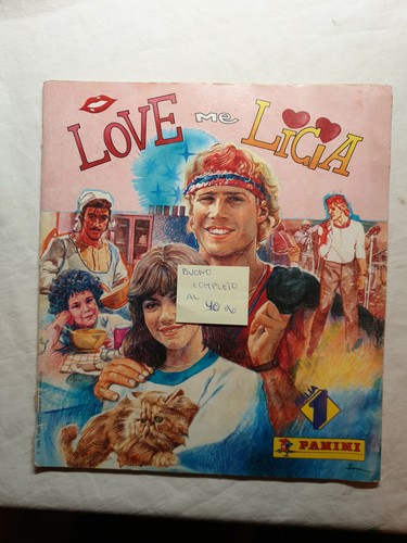 Album panini love licia - album, me