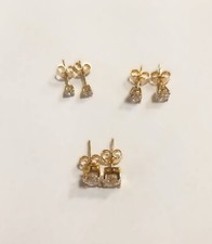 ORECCHINI UOMO DONNA LOBO ORO