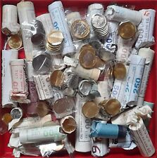 Lotto 40 di monete FDC, tutte diverse, estratte da rotolini