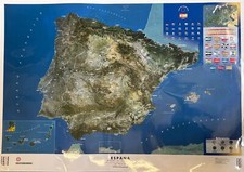 GEOGRAMMA - MAPPA SPAGNA CARTA