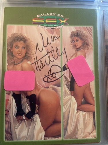 Autografo nina hartley - autografo,