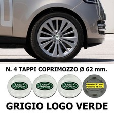 Set 4 Tappi Coprimozzo 62 mm