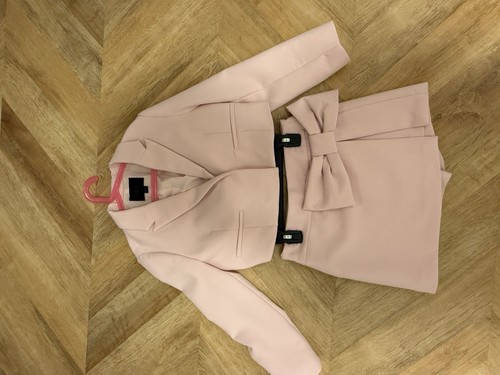 Gonna blazer zara rosa con - e,