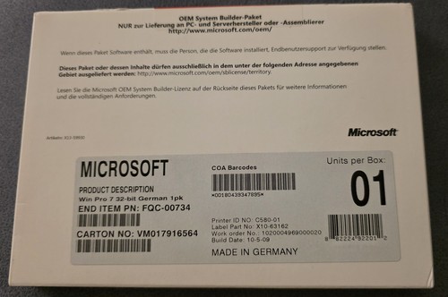 Microsoft windows - microsoft, 7