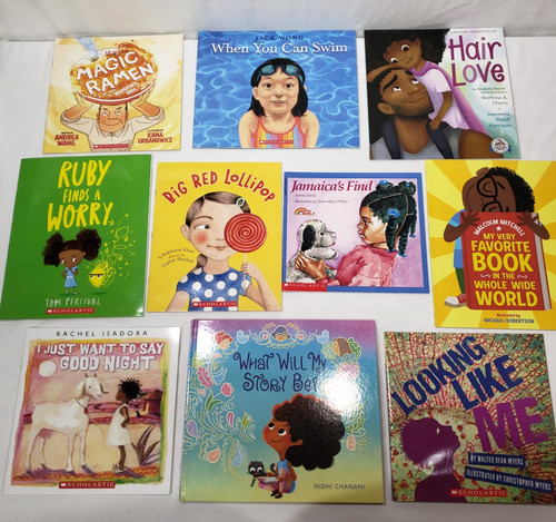Diverse kids picture books - picture,
