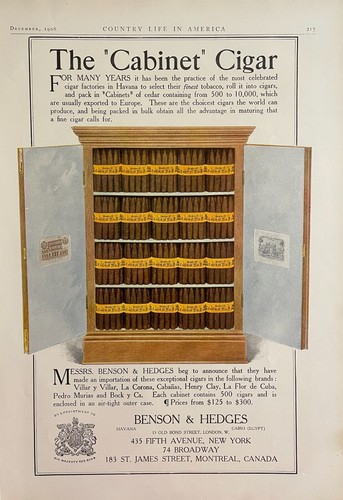 1906 benson hedges stampa - 1906,