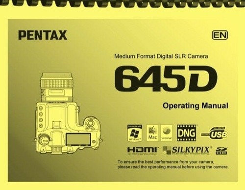 Pentax 645d fotocamera - 645d,