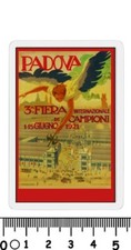 RECENTE calamita pubblicità padova fiera campioni campionaria