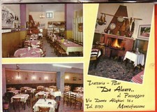 CARTOLINA MONTEFIASCONE   VIAGGIATA  1970 TRATTORIA BAR DA ALVARO   REGALO