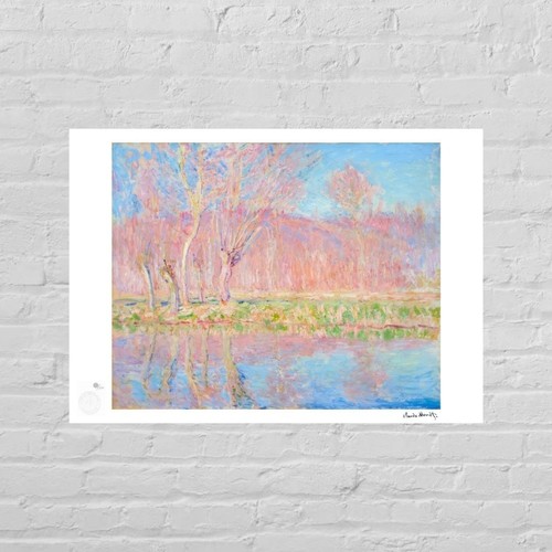 Claude monet arbres - arbres, bord