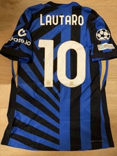 Inter Match Worn Lautaro No