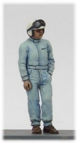 Pilota non dipinto anni 70 - pilota,