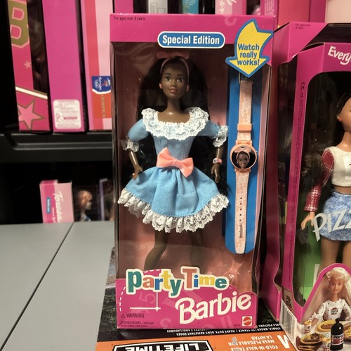 Barbie mattel party time - party,