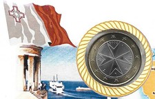 MONETA DA € 1,00 MALTA  2008