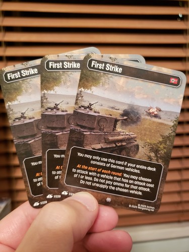 First strike non comune - x3,
