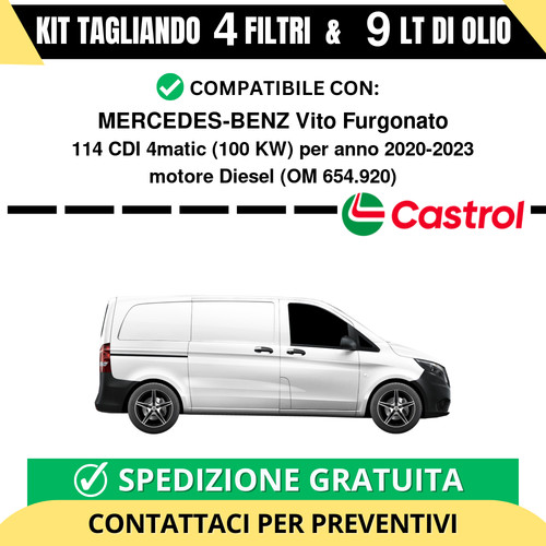 Tagliando per mercedes benz - per, mercedes-benz