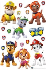 Adesivi Da Parete E Mobili 65X42,5Cm Per Bambini Paw Patrol Ragazzo E Ragazza