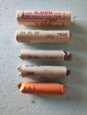 Cinque Rotolini Monete