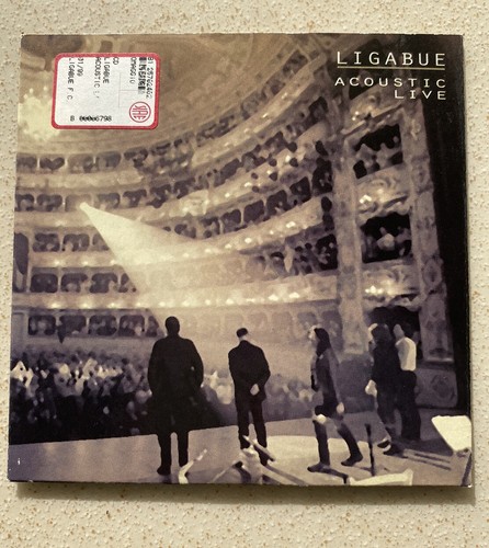 Ligabue acoustic live - cd, “acoustic