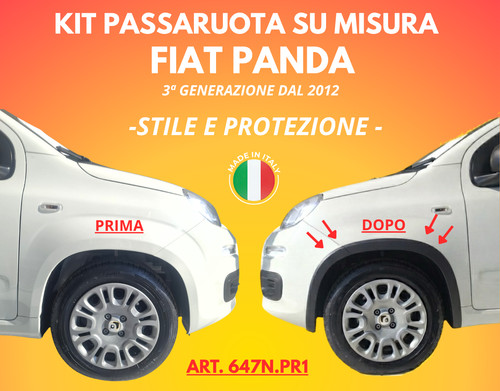 Kit passaruota misura - misura,