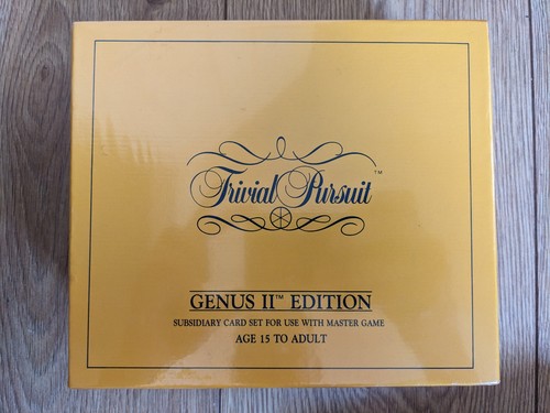 Trivial pursuit set - trivial,