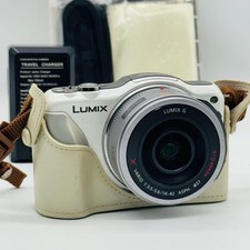 Panasonic LUMIX DMC-GF5 fotocamera mirrorless con obiettivo 14-42 mm bianco eccellente