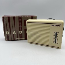 Radio portatile tascabile a transistor Diplomat AM/FM - #15023 - testata e funzionante