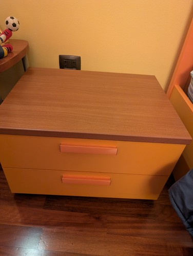 Letto singolo con secondo - letto,