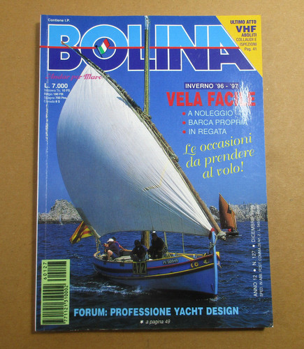 Rivista bolina andar per - per, mare