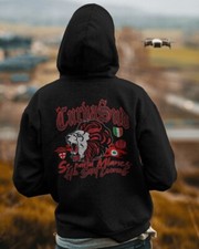 Felpa invernale con cappuccio