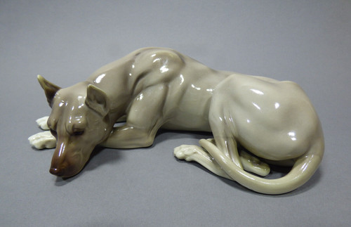 Statua porcellana figura - in,
