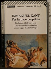 PER LA PACE PERPETUA. IMMANUEL