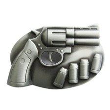 Pistol and bullets fibbia per - pistol,