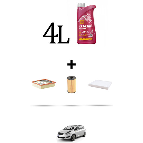 Hoffcar kit tagliando filtri - tagliando,