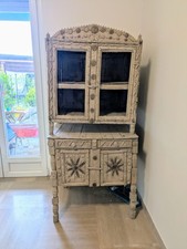 CREDENZA ARTIGIANALE UNICA  (172h 80l 62p) Arte Popolare Val Varaita