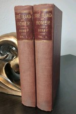 2 Volumes The Iliad of Homer