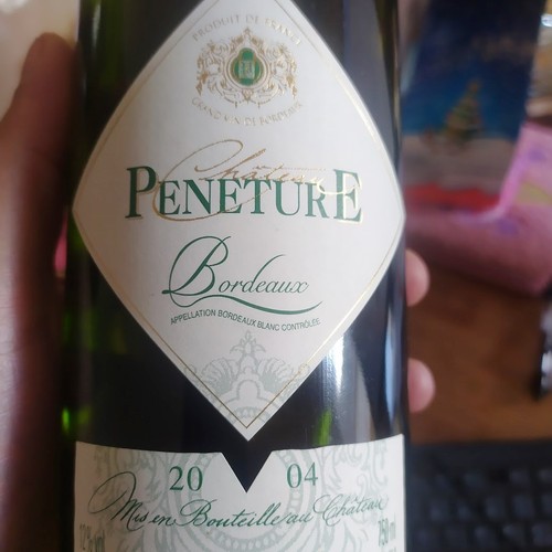 Vino bordeaux chateau peneture - vino,