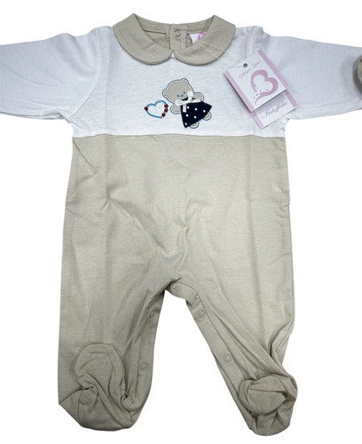 Tutina manica lunga cotone - tutina,