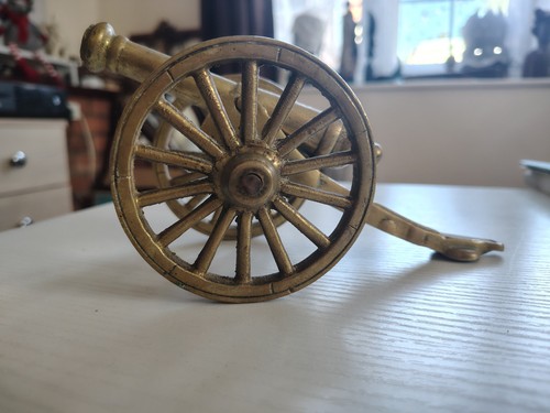 Brass field cannon ornament - , 8