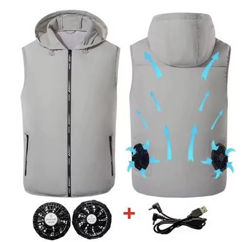 Gilet ventilato estivo ventole - gilet,