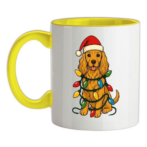 English cocker spaniel - spaniel, natale