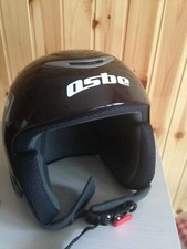 CASCO SCI MARCA "OSBE" STYLE METAL BROWN TG. 56/S COME NUOVO