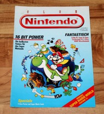 1992 Vintage Club Nintendo Magazine Castlevania Pilotwings Super Mario World 